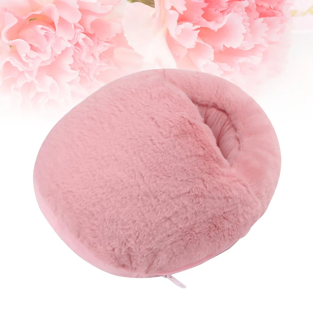 

USB Heating Slippers Foot Warmer Winter Pink Electric Heated Portable Warm Keeping Comfortable Safe Reliable Soft USB