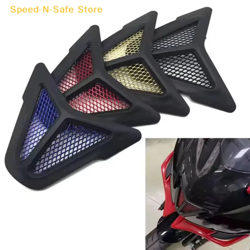R15 V3 2018-2020 Head Cover Protector Aluminum Mesh Air Inlet Guard Rustproof Motorcycle Exterior Modification Part