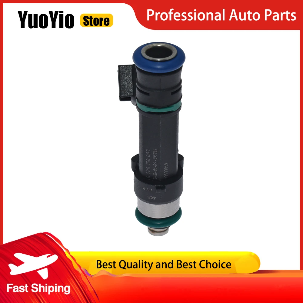 YuoYio 1Pcs New Fuel Injection Nozzle 0280158083 For Buick Lucerne For Cadillac DTS SRX STS XLR