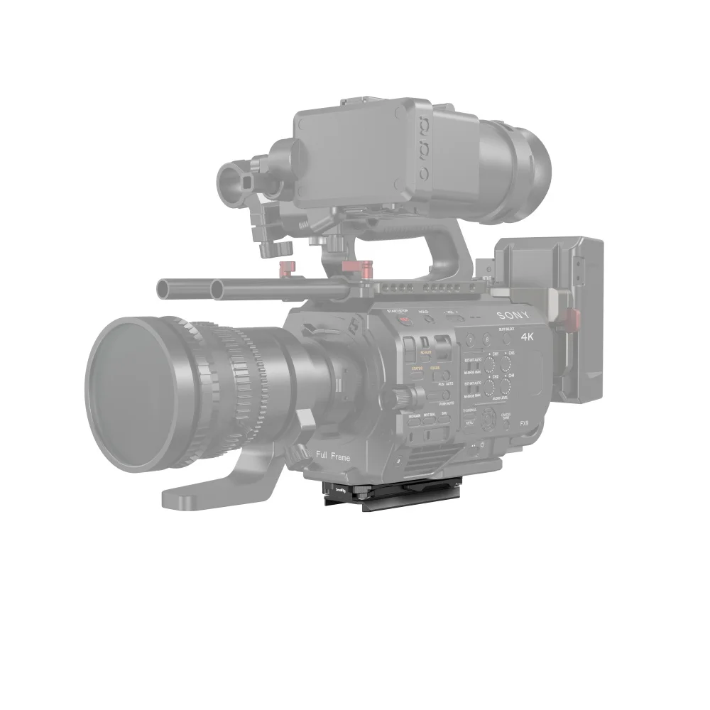 Smallrig multifuncional placa de liberação rápida manfrotto-tipo apoio dobrável quadruped para