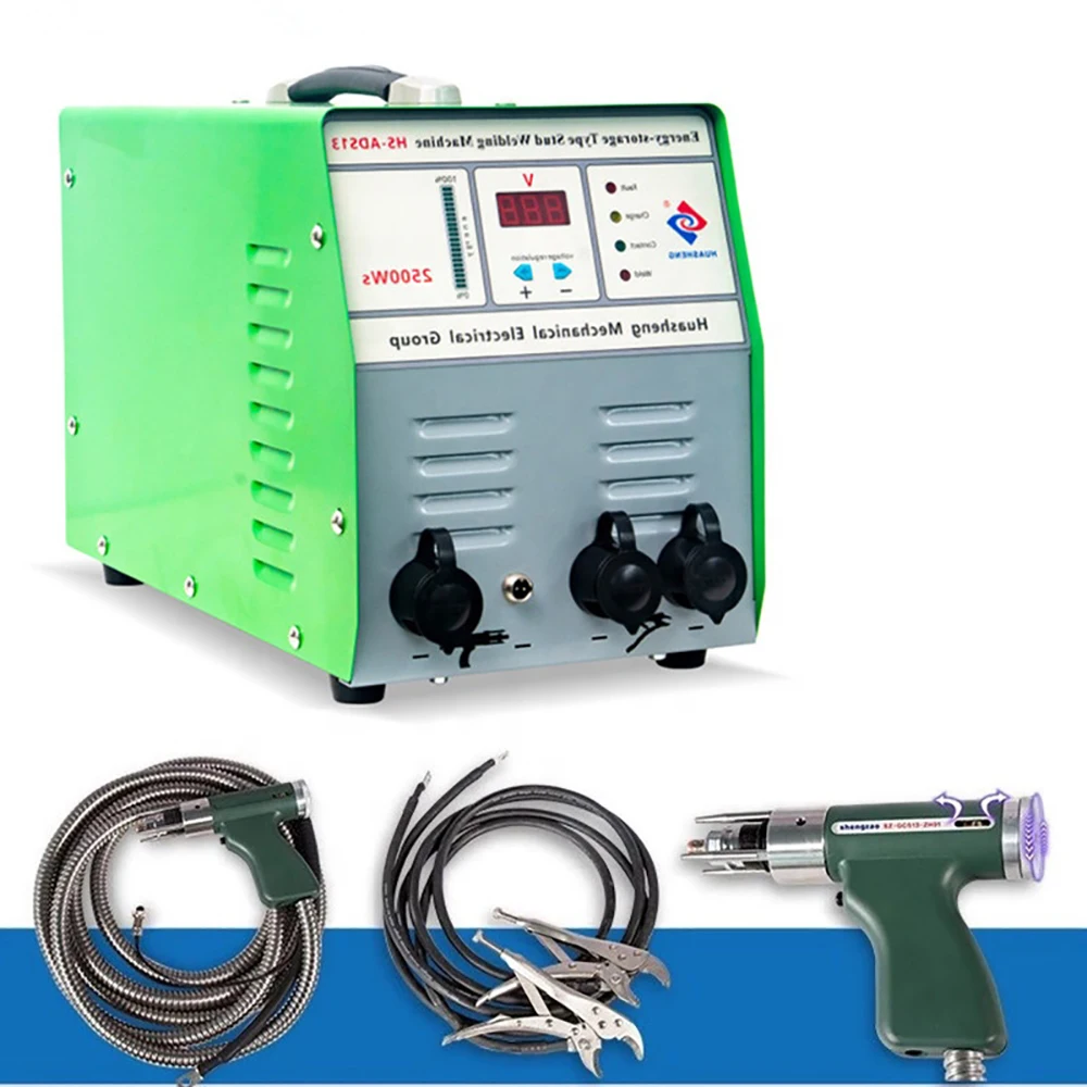 M3-M10 Stud Welding Machine 2500JW/S Capacitor Discharge ARC Spot Stud Welding Machine Short Cycle for M3-M10 Studs Welder