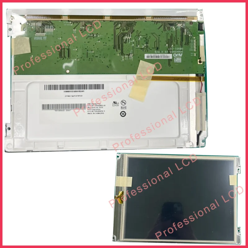 

LCD G084SN05 V9 Original 8.4 Inch G084SN05 V8 Indutrial TFT LCD Display Screen Panel G084SN05 V.9 V.8 800(RGB)*600