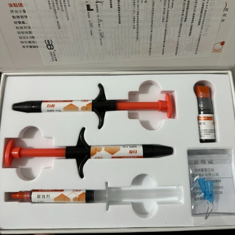 

Dental 3B Adhesive Dental Brackets Orthodontic Adhesive Penetrating Agent Acid Etching Agent 3B Light Curing Adhesive Box