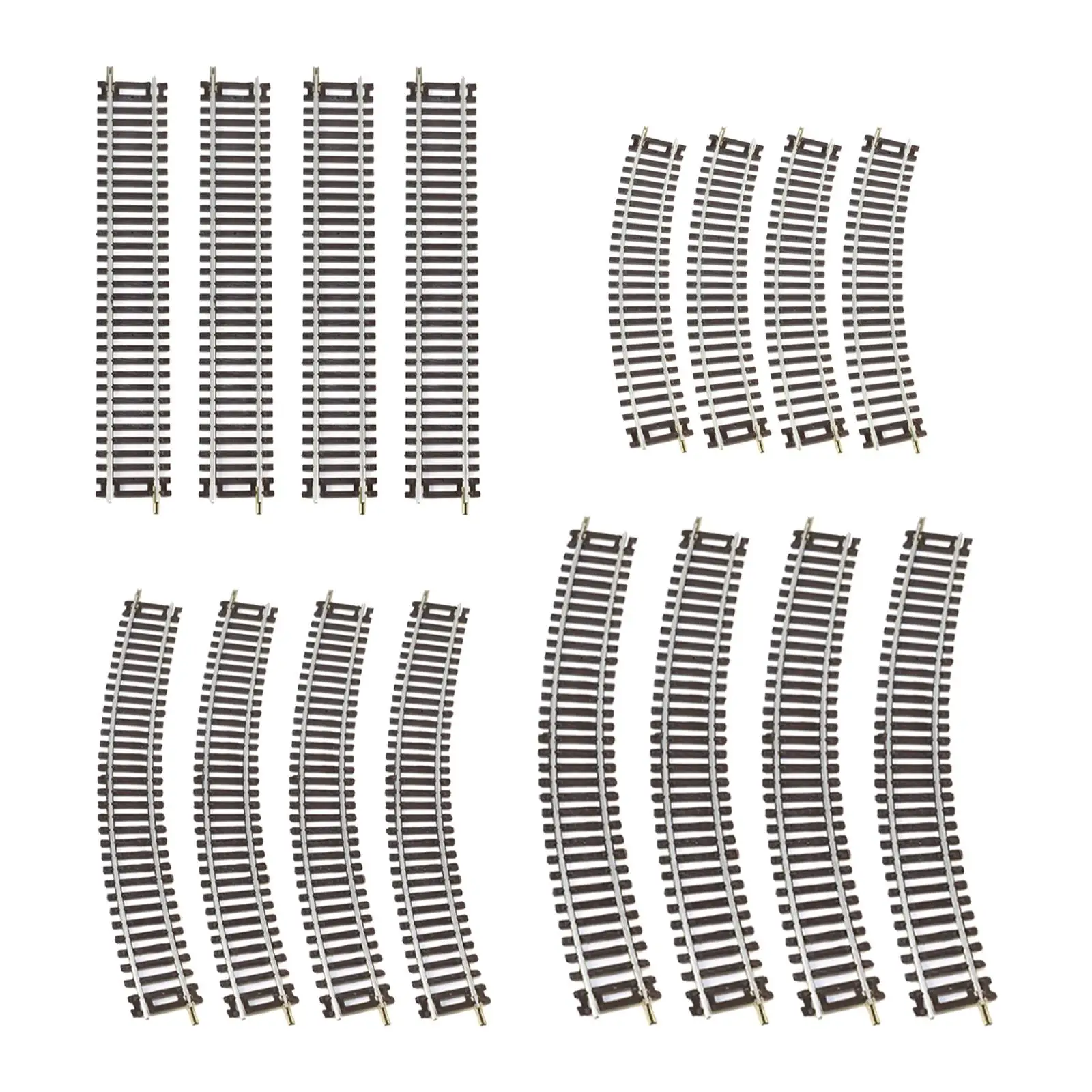 

4 Pieces HO Scale Track Model Railway Accessory, Toy Train Parts, DIY Scene for 1:87 Toy Kindergarten Classroom Birthdays