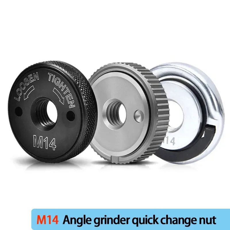 

Universal M14 Thread Angle Grinder Pressure Plate Quick Release Angle Grinder Flange Nut Accessory For Replacement