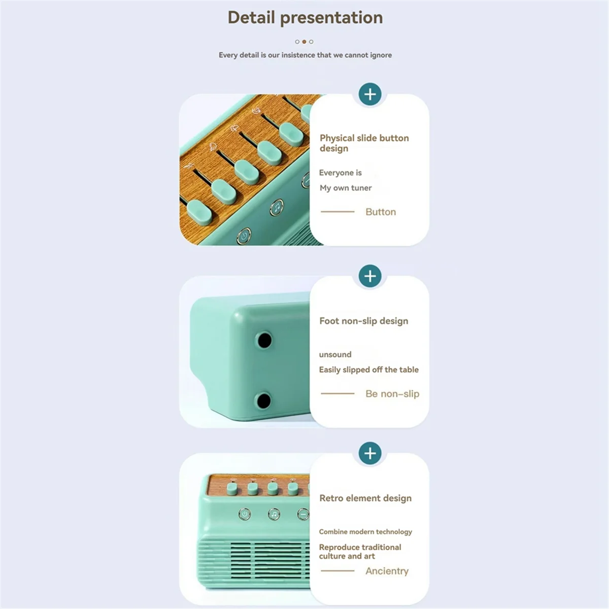 

ДЕТЬ! Новый натуральный звук, белый шум, Bluetooth-динамик, портативный спальный динамик, белый шум, домашний беспроводной динамик, белый