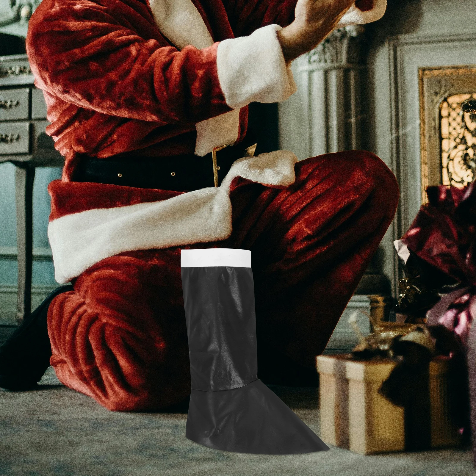 

Adult Boot Cover Costume Christmas Covers Link Outfits Goth Boots Props Shoe Knee- Child