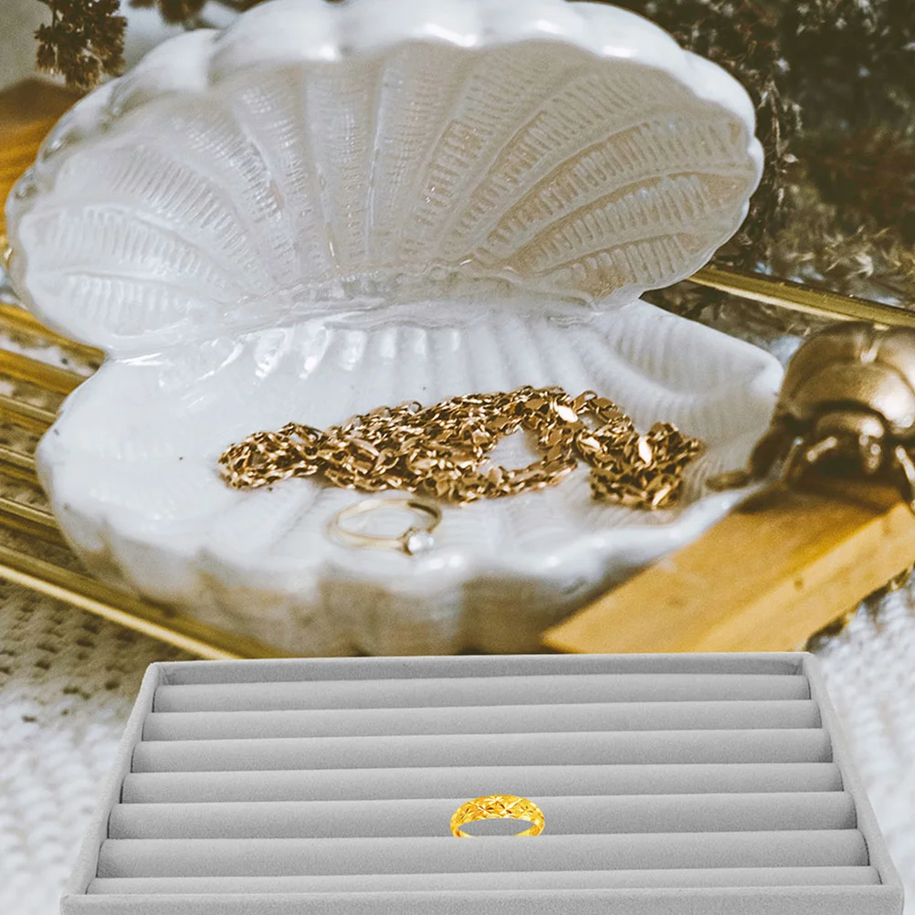 

3Pcs Jewelry Organizer Tray Set Jewelry Drawer Storage Display Tray Rings Earrings Necklaces Bracelets Organizer