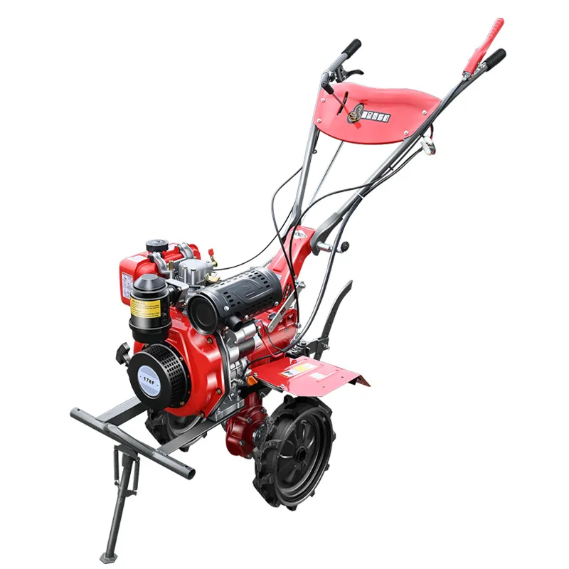 

Micro-r Small household rotary tiller Agricultural tiller Plow tiller Hard hook