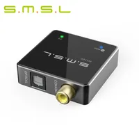 New SMSL PO100 2024 USB Digital Interface DSD DOP64 XMOS XU316 TYPE-C Input OPT/COAX Output Portable 16-bit DAC Converter