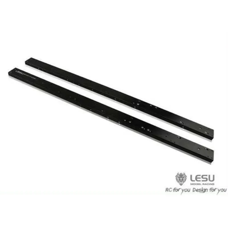 1/14 LESU 4x2 Frame Chassis Rail For Tamiya 1/14 R620 R470 Actros Arocs RC Tractor Truck Model Remote Control Toy Truck Parts