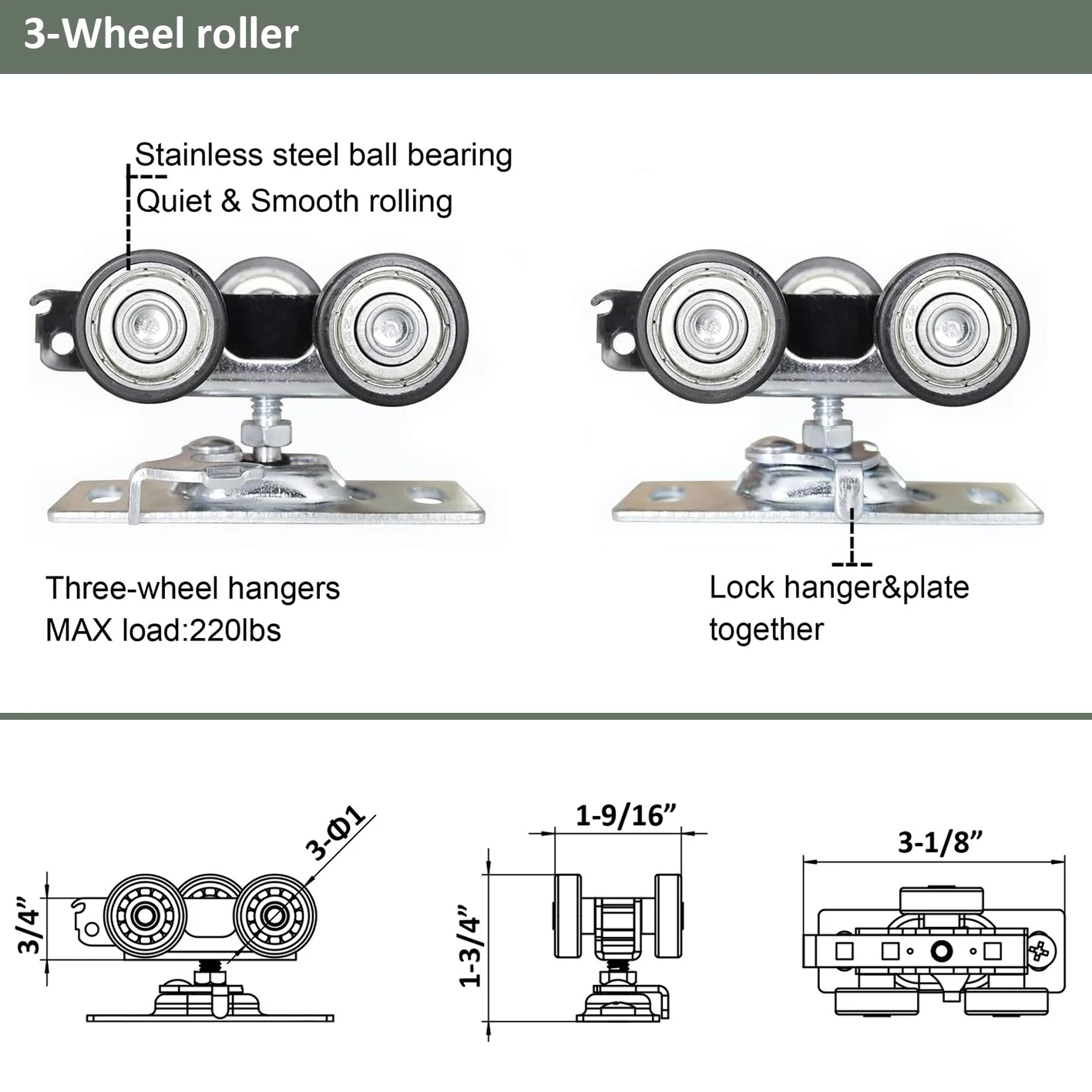 Imagem -04 - Diyhd-ceiling Mount Bypass Porta Deslizante Hardwaresilver Box Rail Porta do Bolso Wardrobe Cloconjunto Kit Porta sem Porta 122cm 48