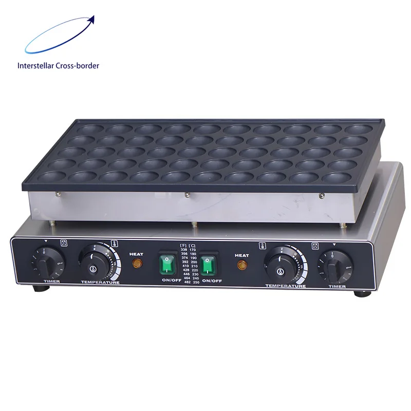 

Commercial Electric Muffin Machine - 25 Hole/50 Hole Round Pancake Stall Snack Grill Machine