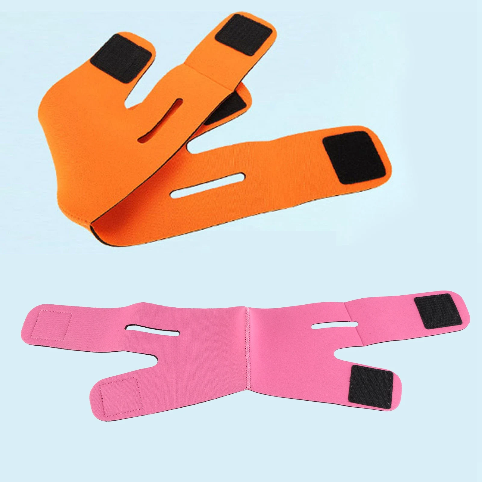 Cinturón facial adelgazante que levanta la mascarilla facial de doble barbilla apretada pero no extraña adecuada para todo tipo de herramienta de adelgazamiento con forma de cara