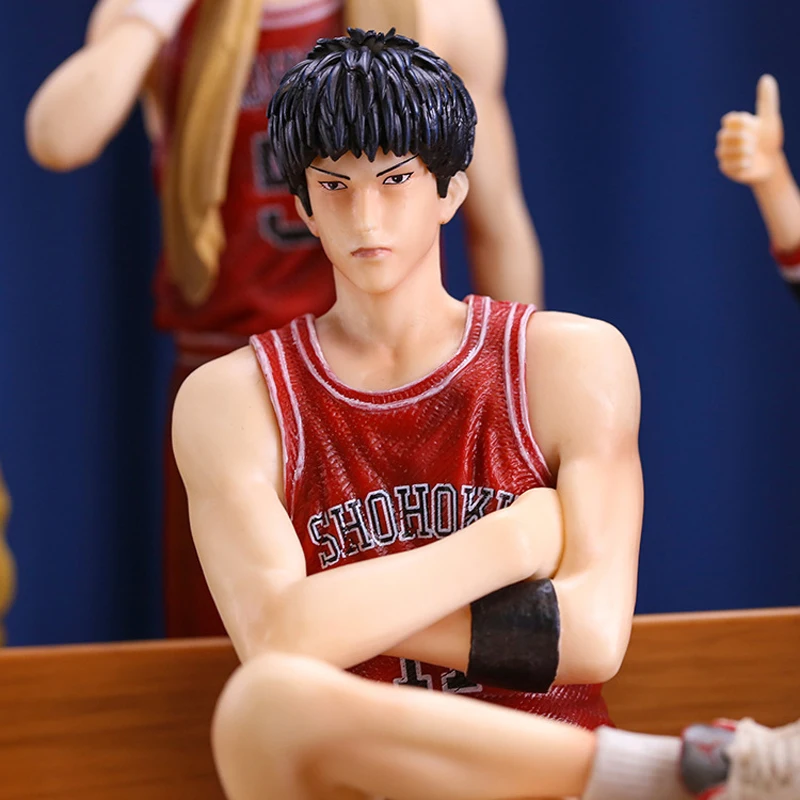 صورة جماعية SLAM DUNK Xiangbei، Sakuragi Hanamichi Akagi Taketori Rukawa، Kaede، Miyagi Ryota، Mitsui Hisa PVC model