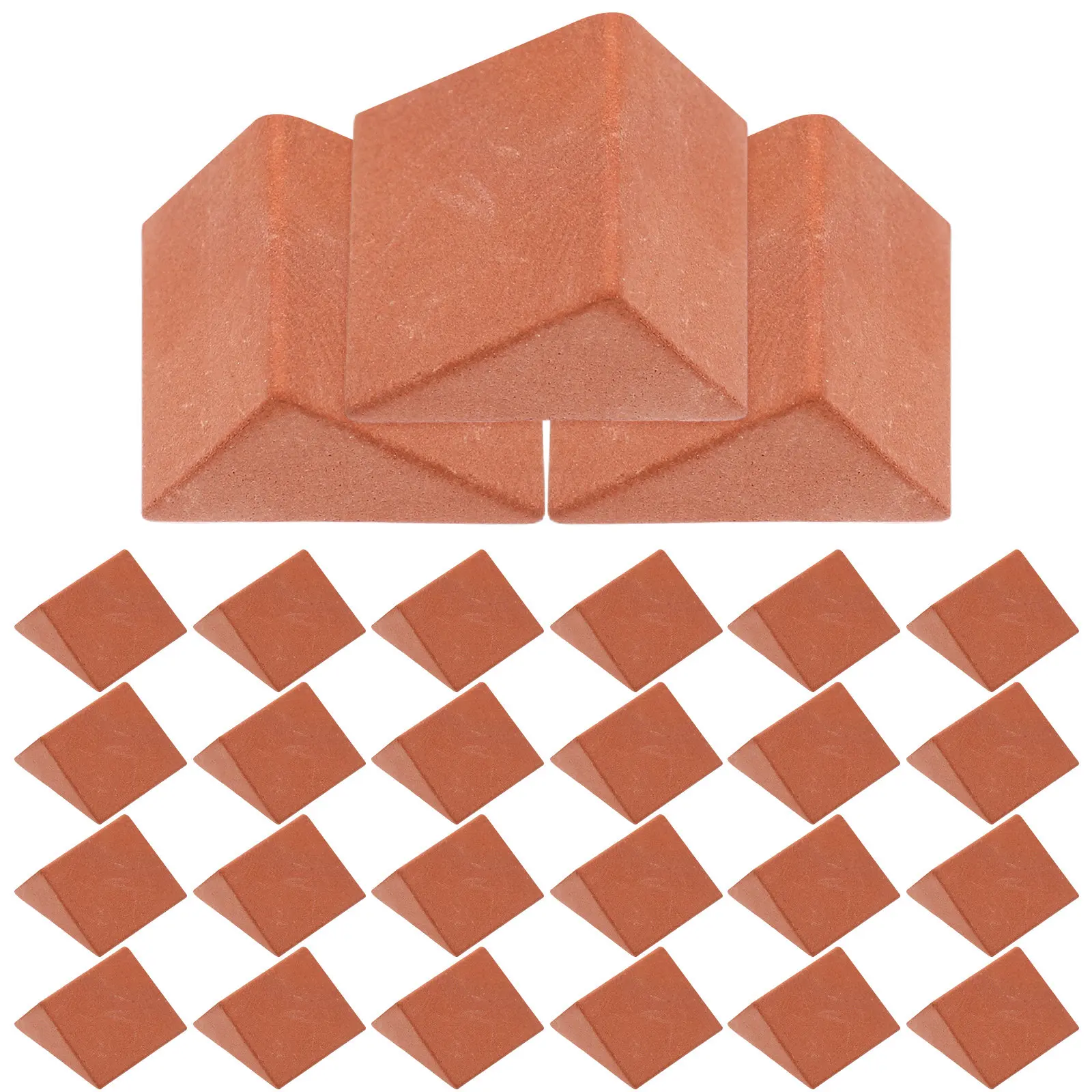 

30 шт. миниатюрных кирпичиков: высокореалистичные имитационные блоки для DIY-конструкций, аксессуары для декора и строительства микродомов