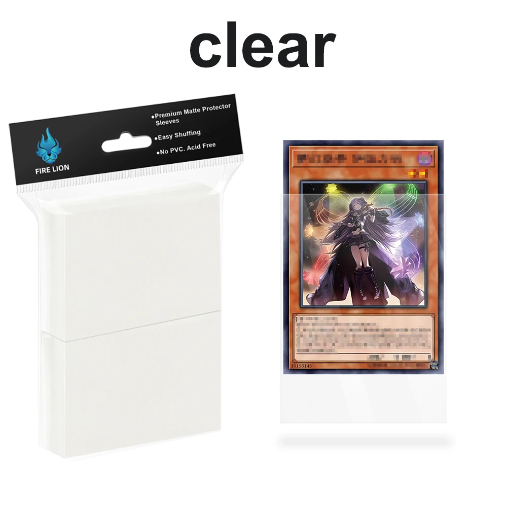 100PCS 62x89mm Matte Card Sleeves & Toploaders image