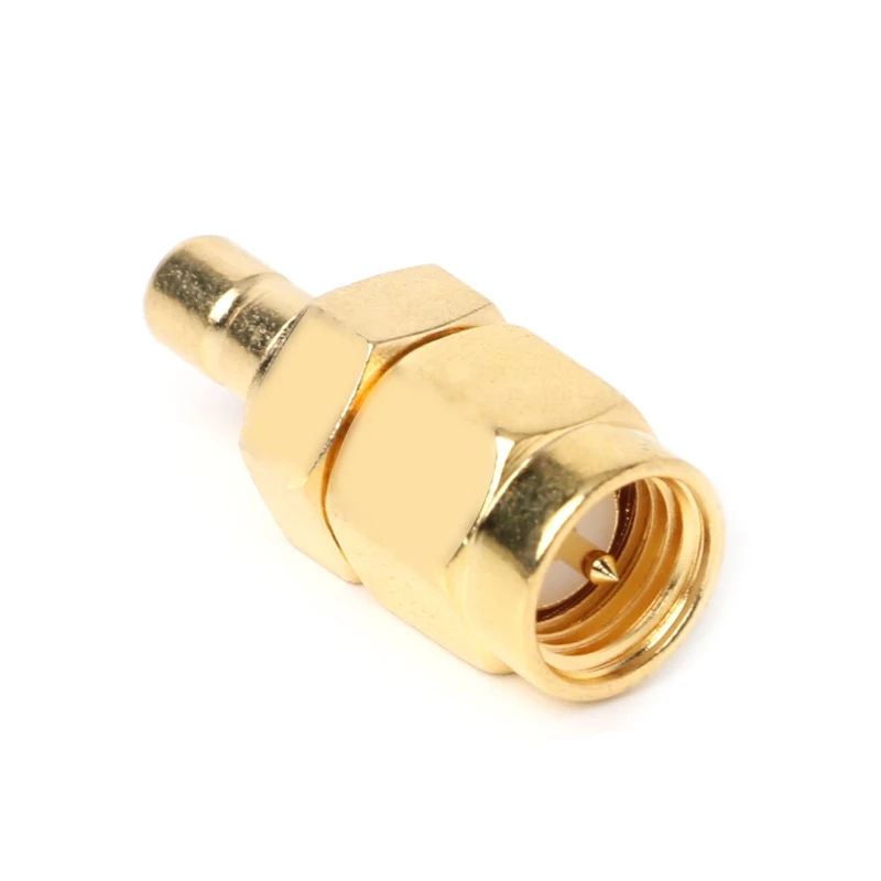 50Ω SMA Male to SMB Male Car DAB Digital Radio Aerial Antenna Connector Adapter Drop Shipping