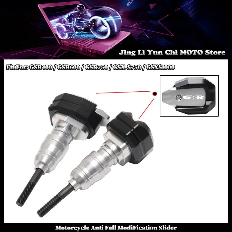 

Fit For SUZUKI GSR400 / 600 / 750 GSX-S750 GSXS1000 Motorcycle Falling Protection Frame Slider Fairing Guard Crash Pad Protector