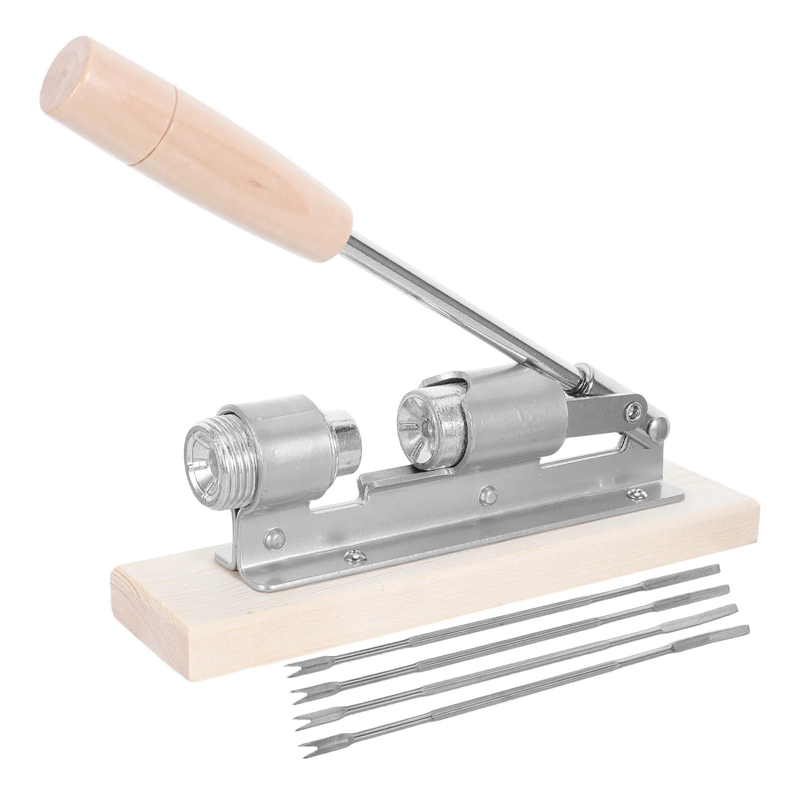 Heavy Duty Mechanical Nutcracker Desktop Walnut Chestnut Opener Tool Ergonomic Non-Slip Handle Pecan Cracker Shell Breaker Metal