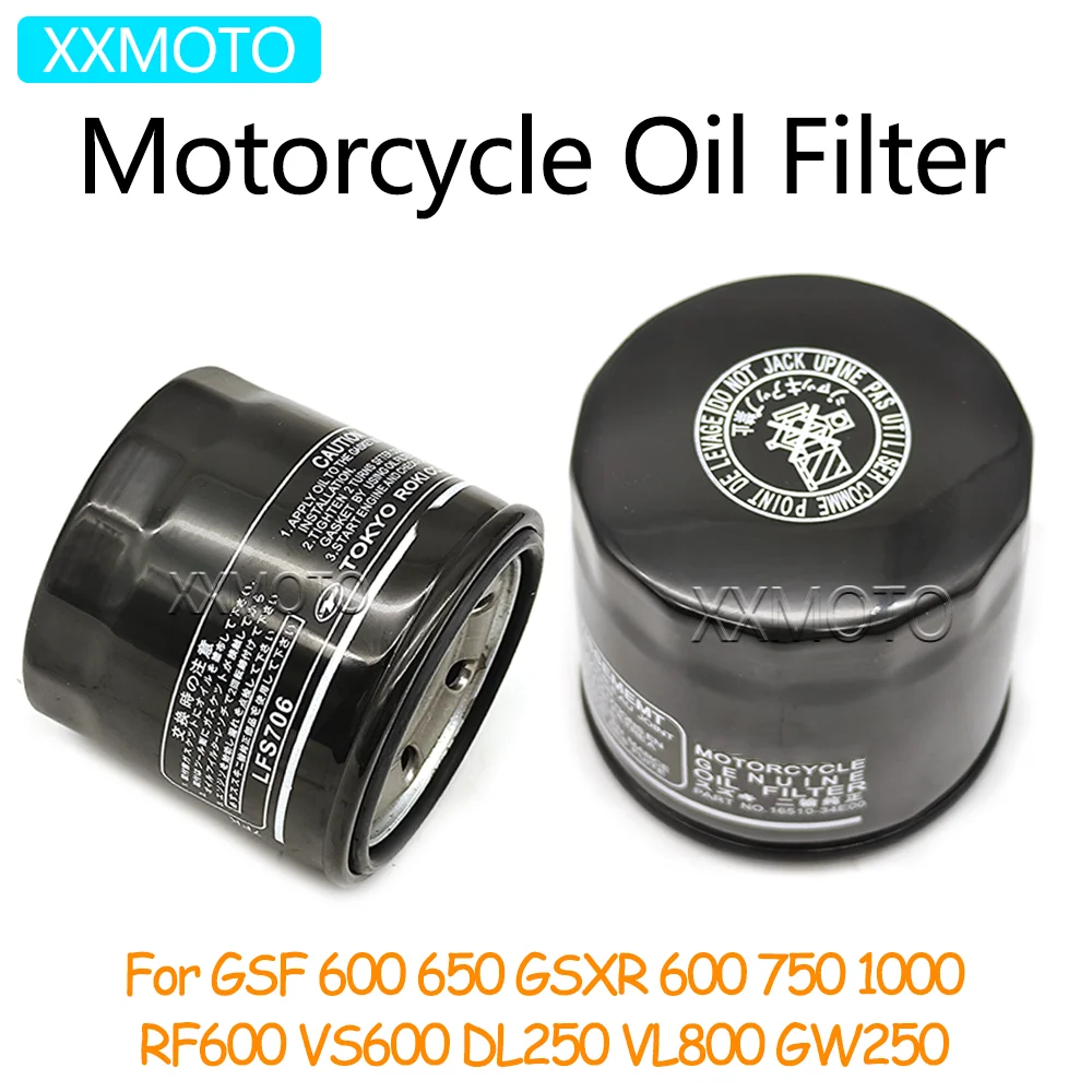 

For Suzuki GSF600 GSF650 GSXR600 GSXR750 GSXR1000 GSXR 600 750 1000 RF600 VS600 DL250 DL 250 VL800 GW250 Motorcycle Oil Filter