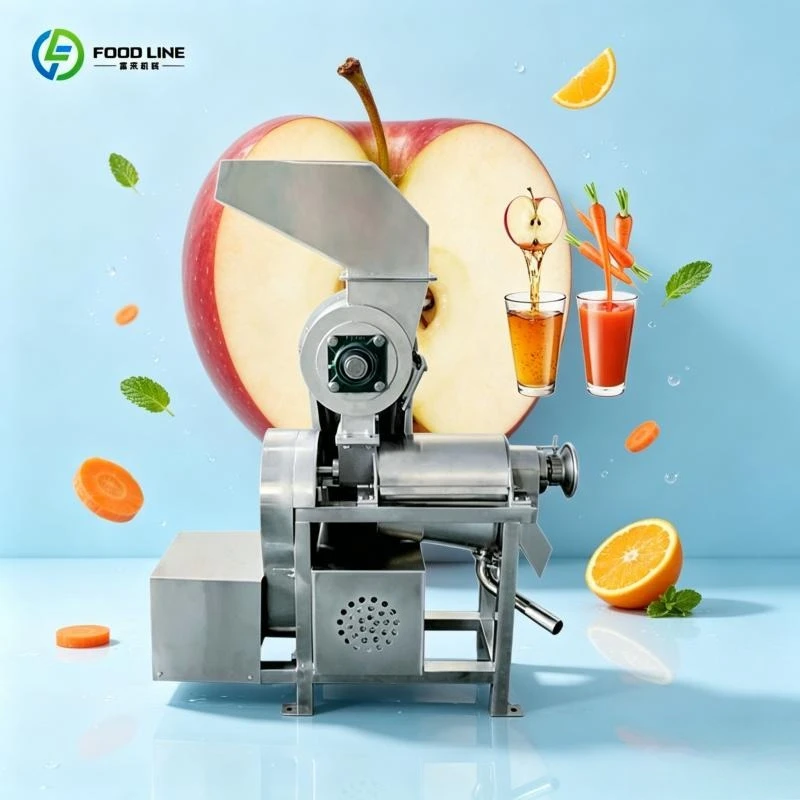 High Efficiency Fruit Vegetable Juicer for Commercial Utilization FL Customized Commercial Fruit Juicer