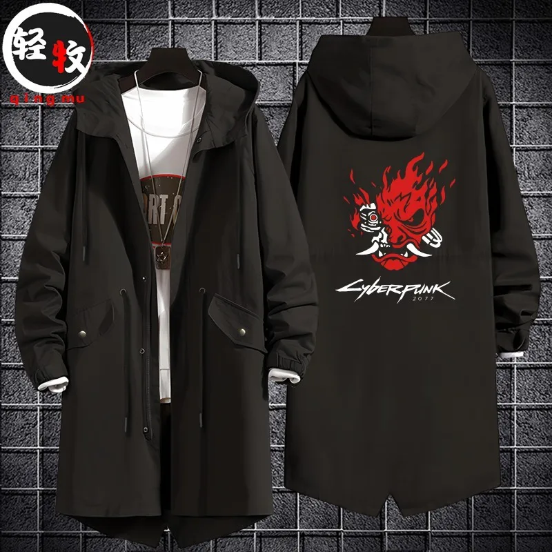 

ex Hooded Jaet Midi Length Cotton Coat Trendy Brand Outerwear Windbreaker Stand Fit Polyester Fiber Zipper...