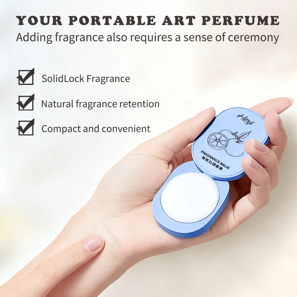 بلسم عطر صلب – روائح زهور تدوم طويلاً، نباتي، مدمج، استخدام الوجه/اليدين/الجسم، للجنسين، معتمد، صديق للبشرة #6