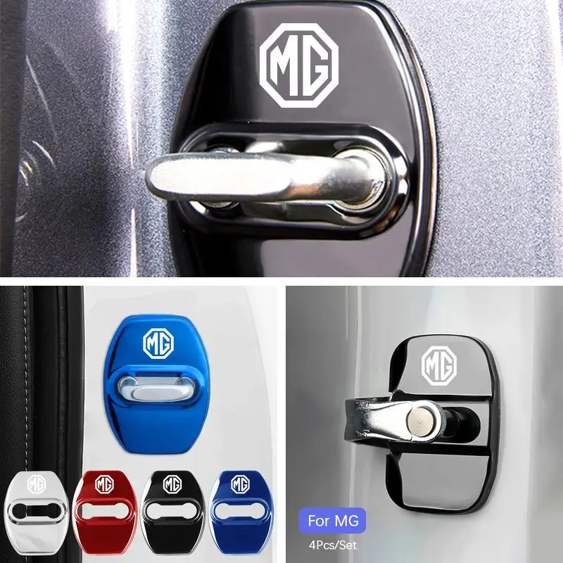 Car door latch anti-rust protective cover metal cover for Morris Garage MG 7 6 5 ZS MG4 EV ONE Cyberster HS MG3 EZS GT GS