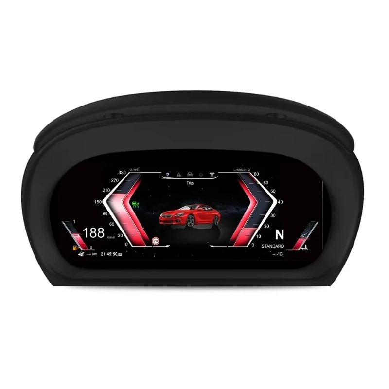 

12.3 Inch LCD Speedometer Dashboard Digital Speed Meter Screen Cluster for 3 Series E90 E91 E92 E93 2005 - 2012