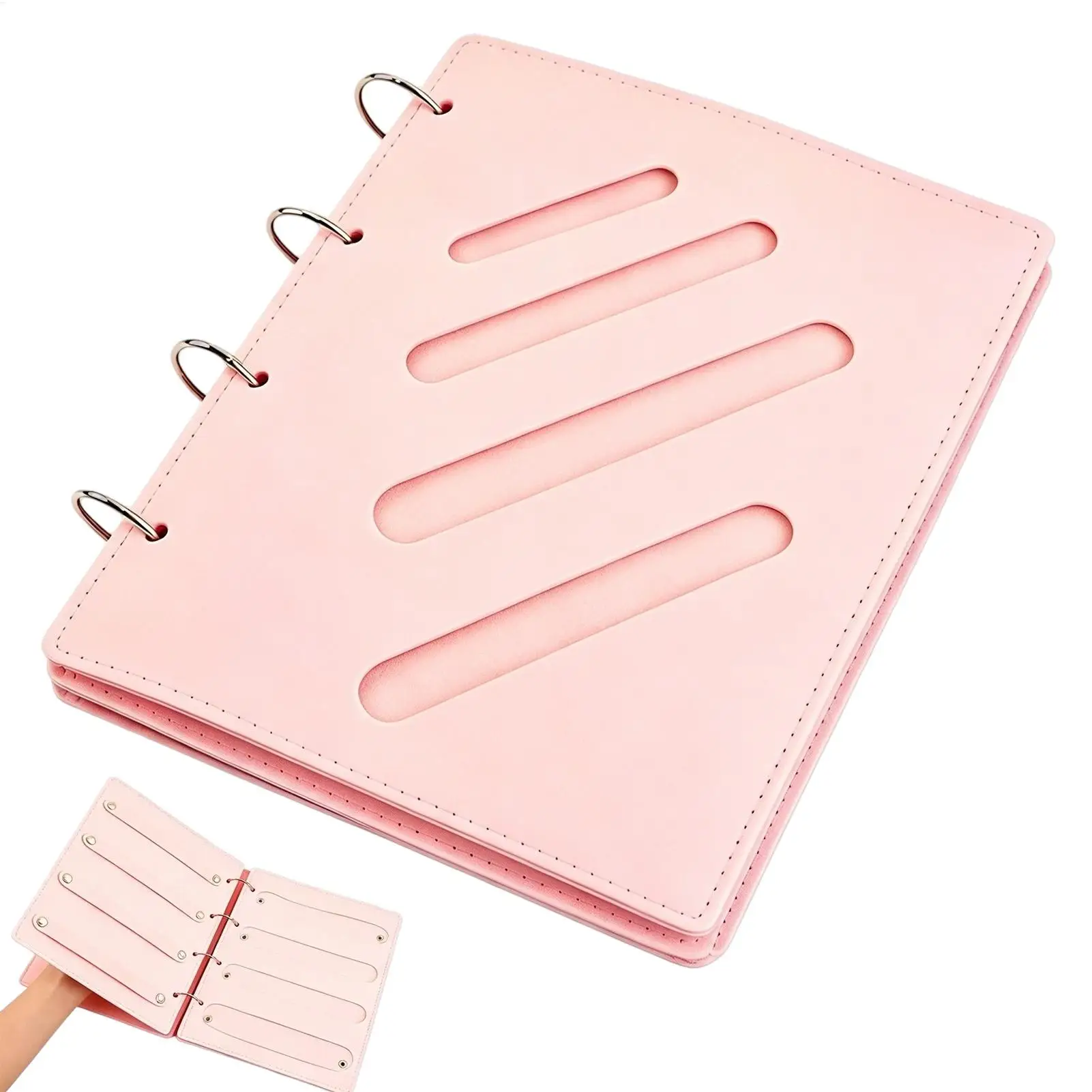 Hair Bows Organizer Book Headband Holder Hair Clips Display Folder Cute Hair Accessory Storage for Kids Girl Vanity Room
