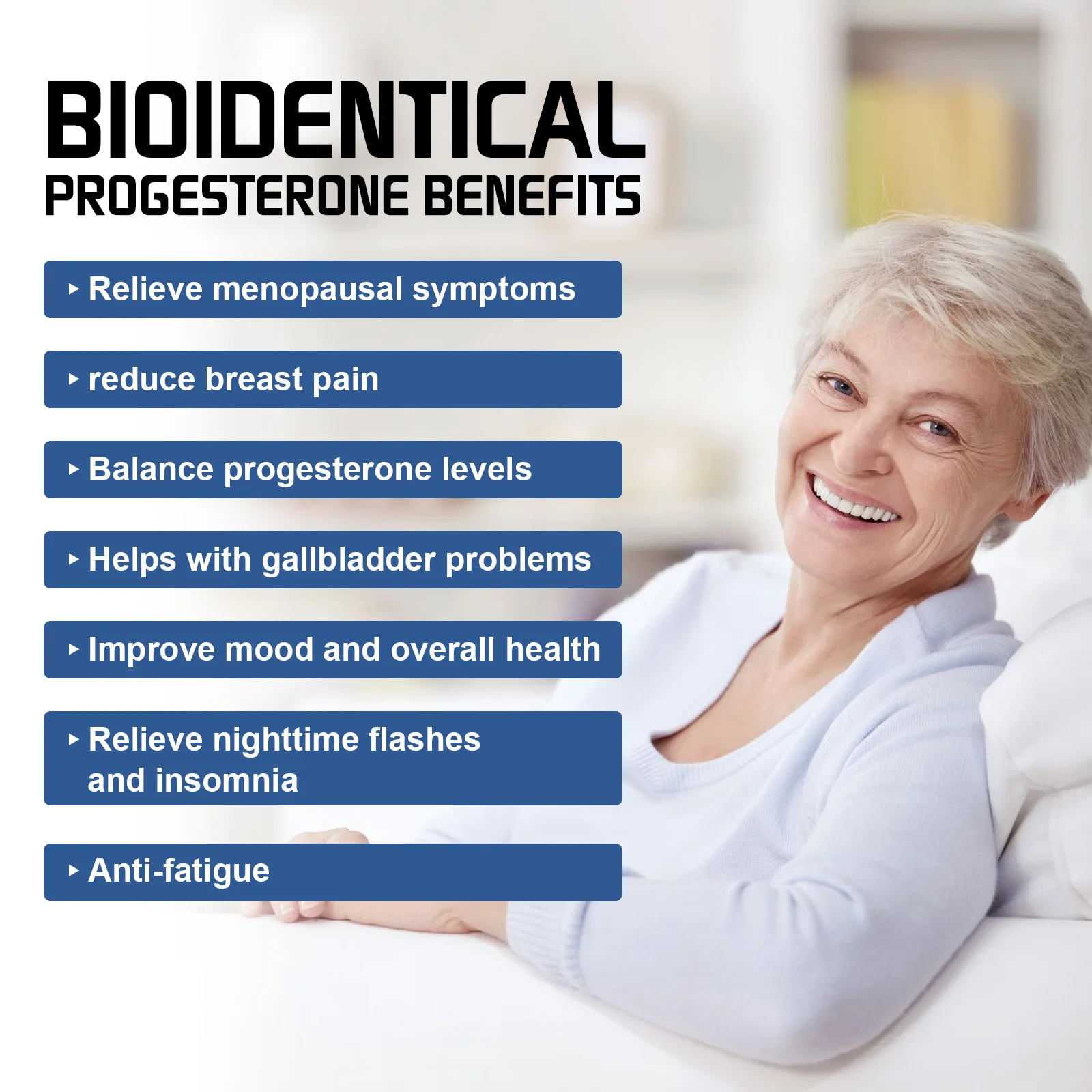 Menopause Progesterone Cream Middle-aged Elderly Women Balance Progesterone Regulate Emotions Night Sweats Insomnia Body Care