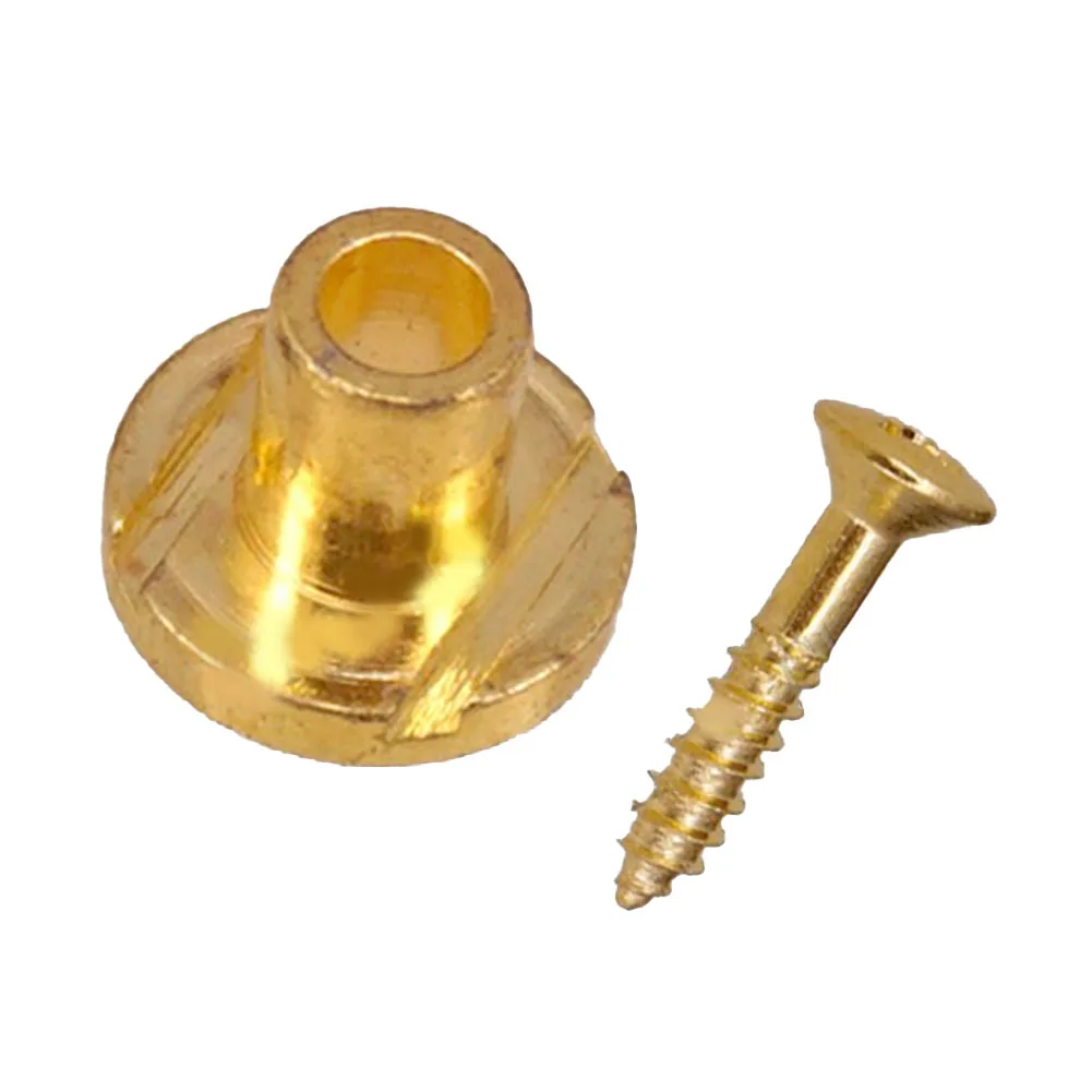 For Electric Guitar String Retainers Vintage Style 1Pair with Mounting Screws for Enhanced String Stability and Performance