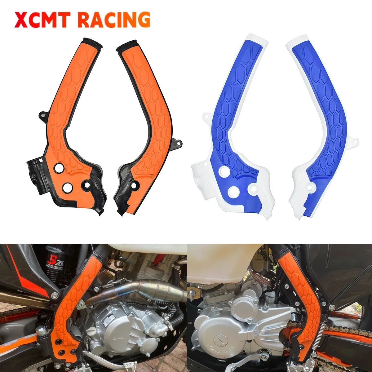 

Motocross X-Grip Frame Guard Protection Cover For KTM SX SXF EXC EXC-F 125 150 250 300 350 450 500 For Husqvarna FC FE TC TE TX