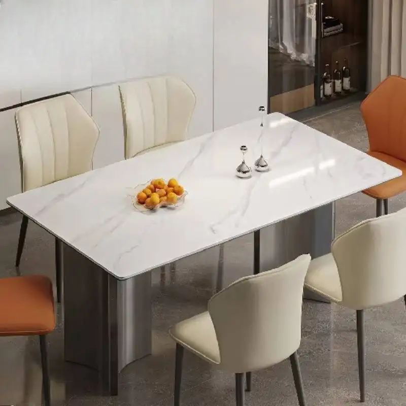 

Designer Modern Set Dining Table Design Center Restaurant Luxury Dining Table Kitchen Nordic Tavoli Da Pranzo Furniture For Home