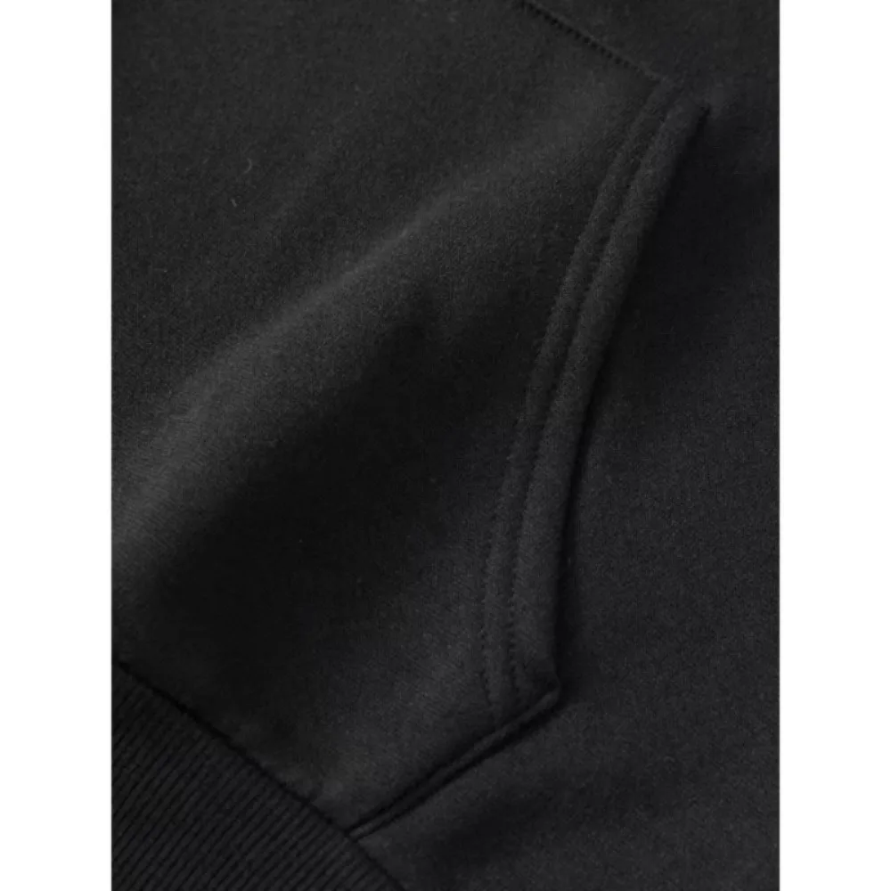 سويت شيرت بقلنسوة لكل من الرجال والنساء، قميص خريفي عصري فضفاض عالي الجودة بلون سادة #5