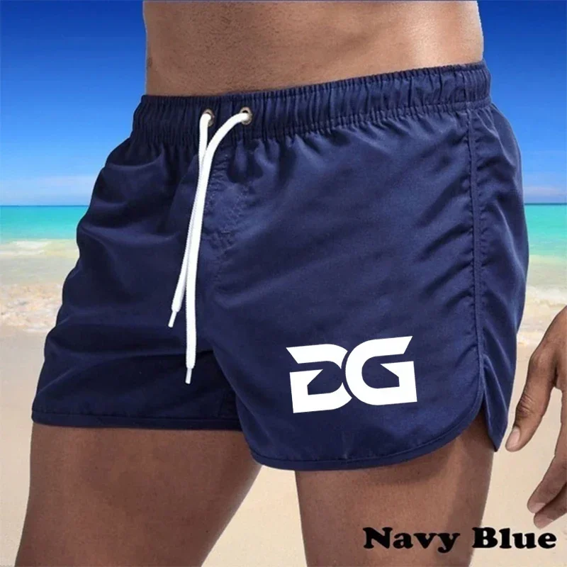 New men's sports shorts, beach pants, surfing, fitness, jogging, running, swimming, basketball, football training pants, teenage