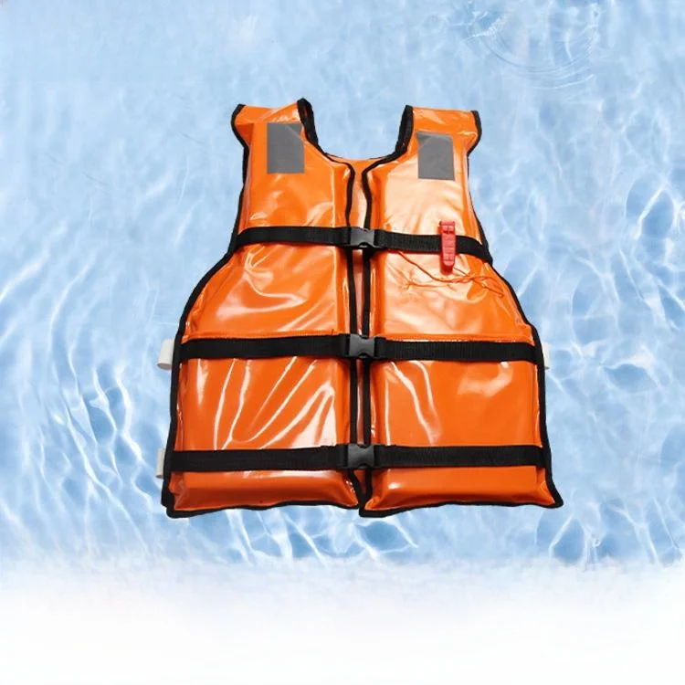 

Professional Adult Fishing PVC Life Jacket Boat Use Outdoor Swimming Survival Flood Control Unisex Universal Water Area