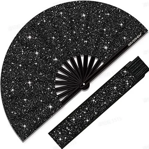 

Handheld folding fan, the same style should support the peripheral cloth fan 13-inch Tai Chi fan