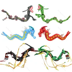 6 Stijlen Pokemon Pluche Speelgoed Rayquaza Gyarados Glanzende Mega Rayquaza Pop Zacht Knuffels Verjaardagscadeau