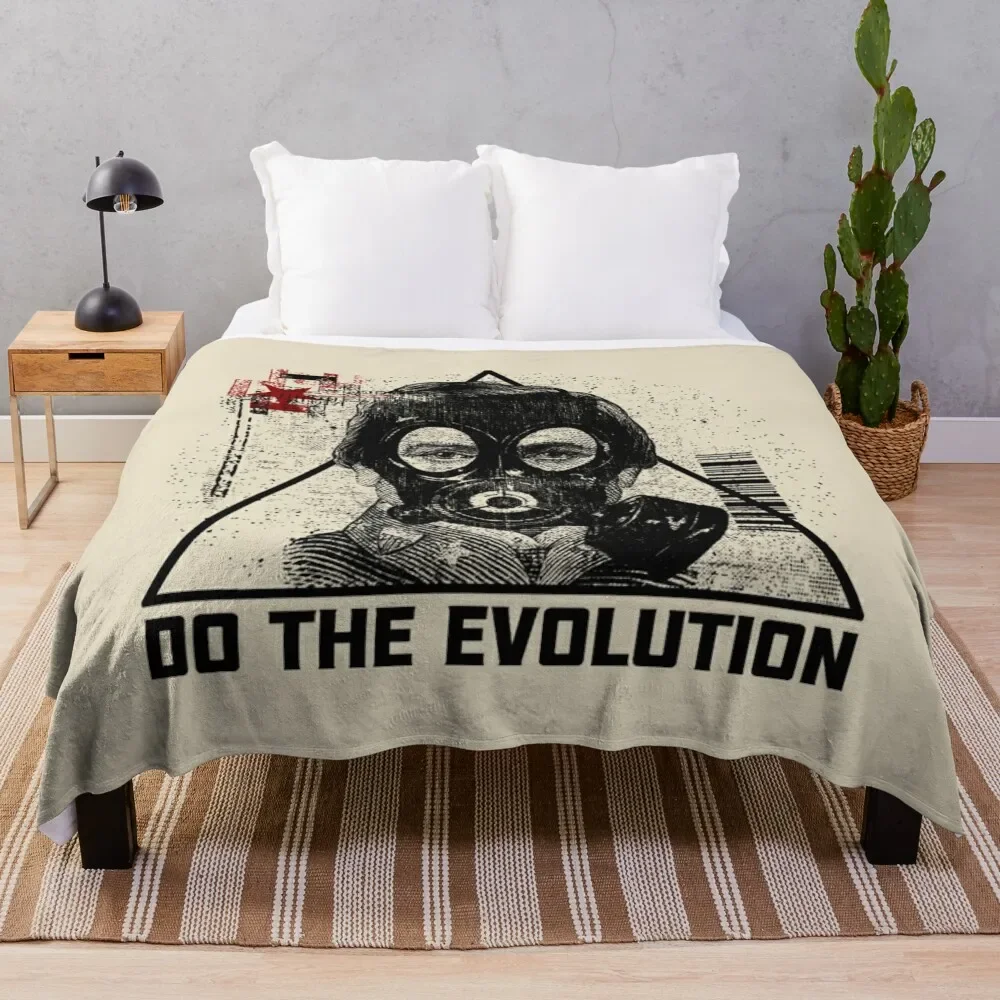 

Do the Evolution T-Shirt Throw Blanket For Baby Flannel Fabric Fluffys Large Blankets