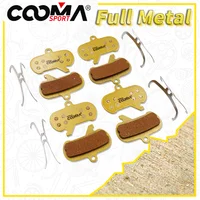 4 pares, pastillas de freno de disco de bicicleta totalmente metálicas para pinza SRAM Maven, Ultra Class
