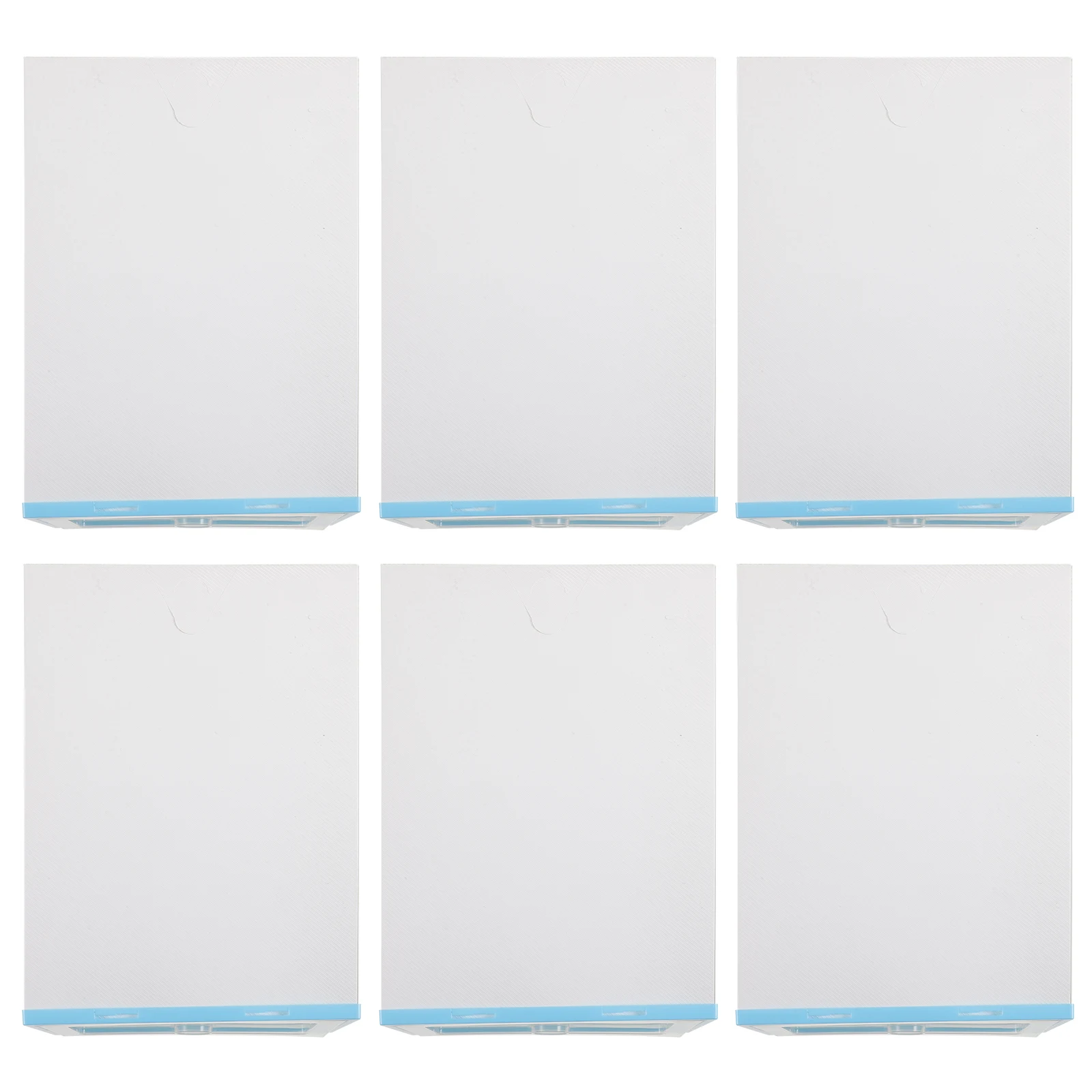 

6 PCS Shoe Box Storage Artifact Organizer Container for Women Case Shoes Containers Stackable Boxes Water Proof Closet
