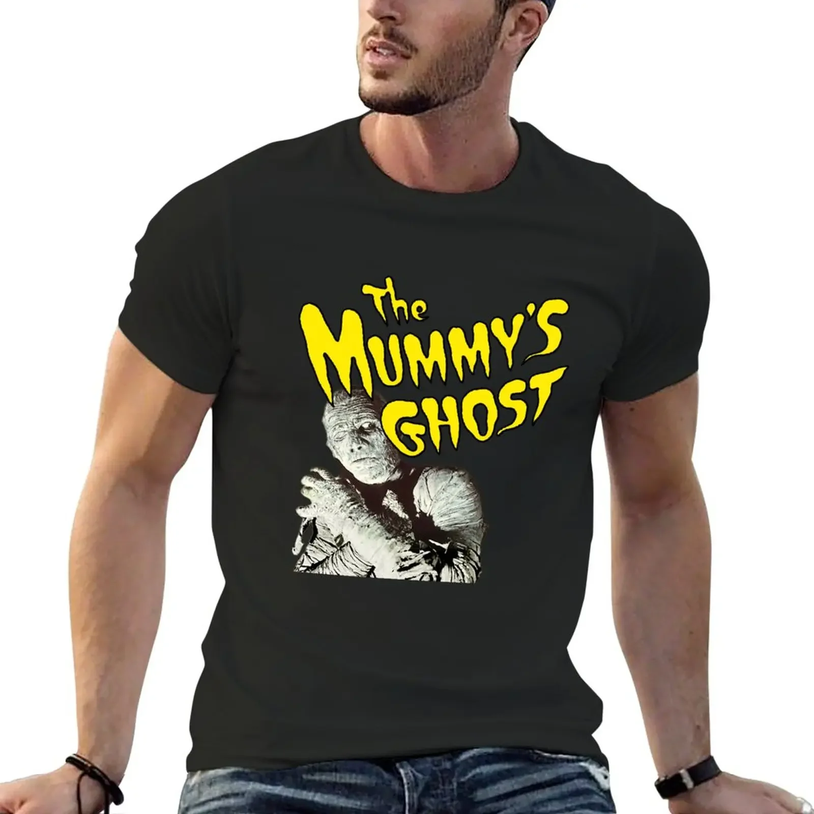 

New The Mummy's Ghost 1944 vintage horror film T-Shirt t-shirts man plus size t shirts T-shirt for a boy men clothes