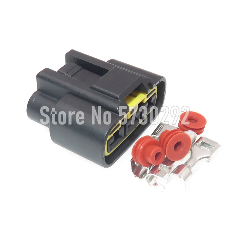 

3P QLW-A-B3F-B QLW-3F-B Motorcycle Auto Socket Automotive Waterproof Fan Connector