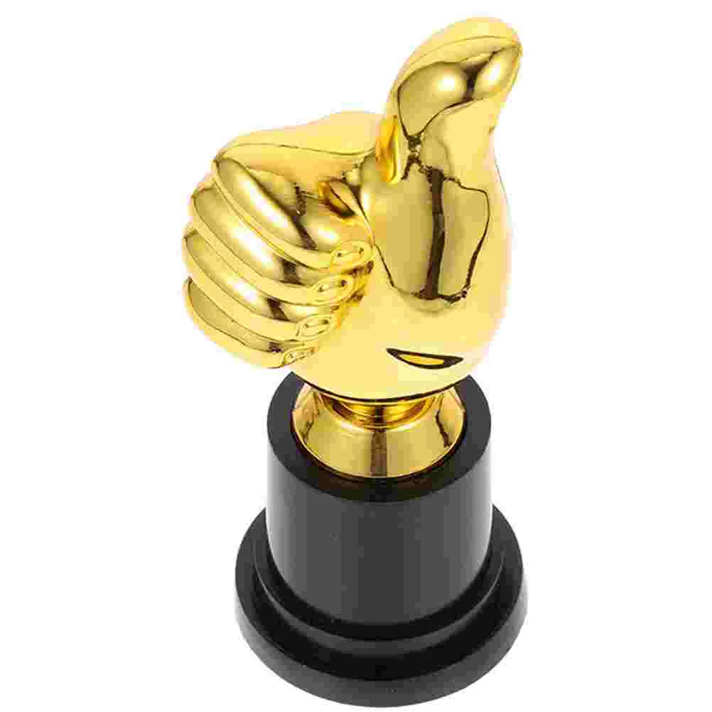 Funny Trophy Award Kids Awesome Toy Exquisite Model Thumb Thumbs up Staff Toddler Toys