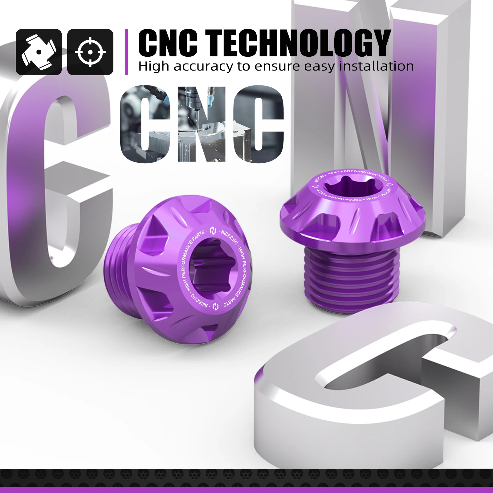 NICECNC для Surron Light Bee X, болты оси переднего колеса, винты для Sur-Ron Light Bee S L1E для Segway X160 X260, электрический велосипед для грязи