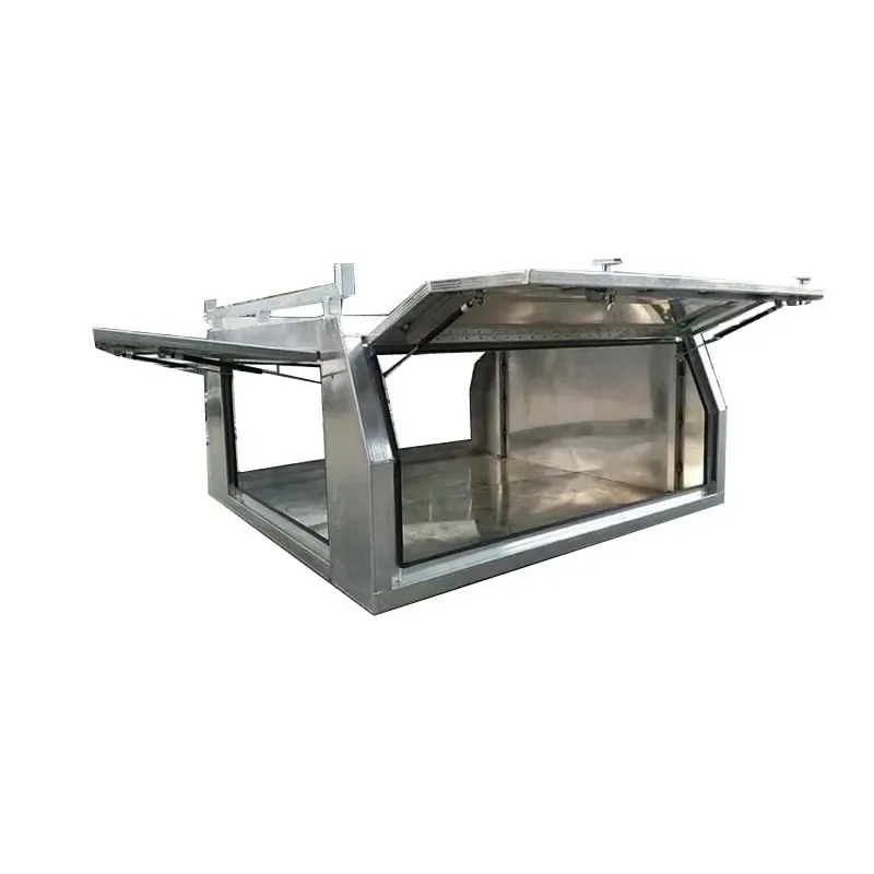 Customized Factory Direct Sale Waterproof Aluminum Outdoor Toolbox for Pickup and Dual Cab Ute Canopy Tray