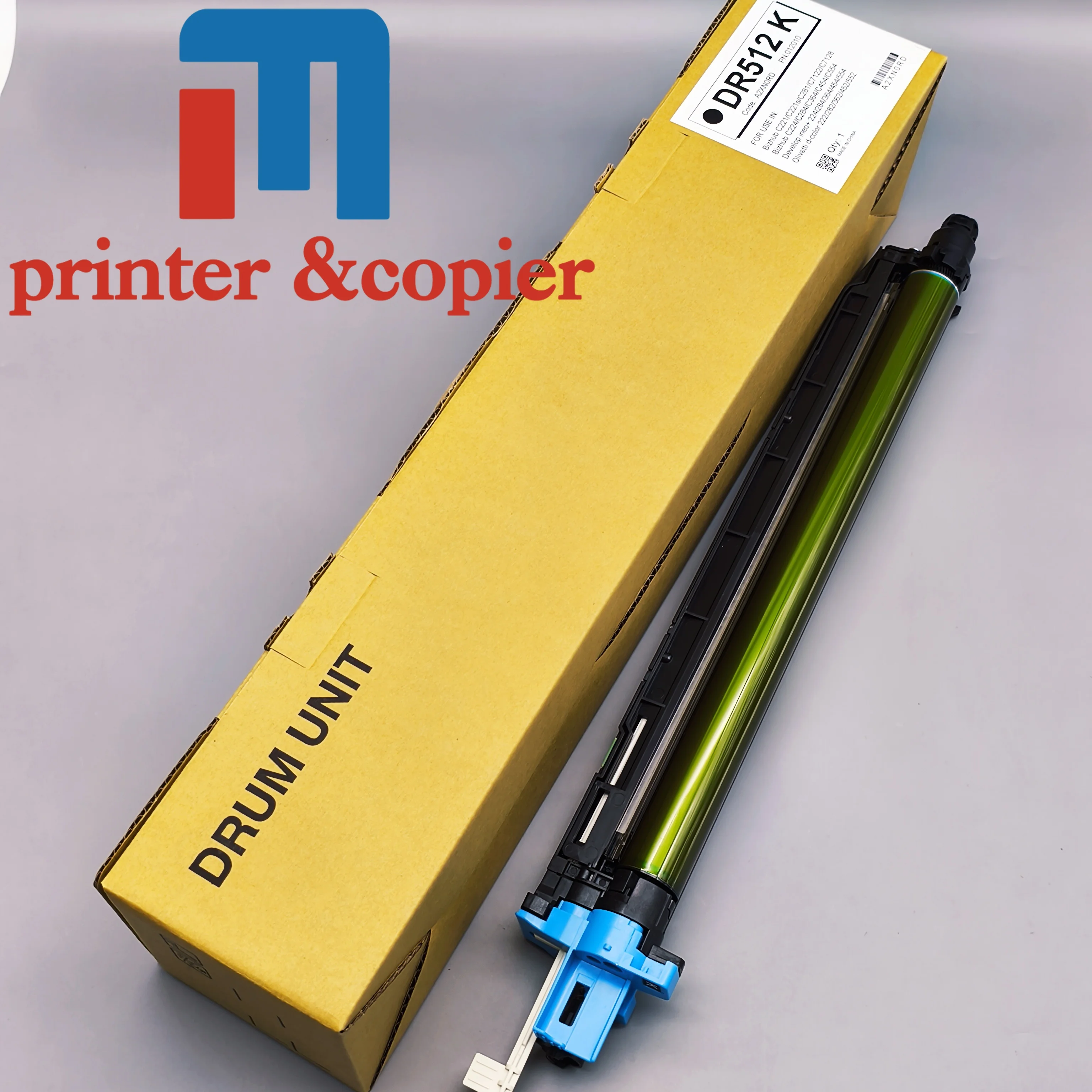 

Барабан DR512 для Konica Minolta Bizhub C224 C284 C364 C454 C554 C224e C284e C364e C454e C221 Барабанная установка KMCY