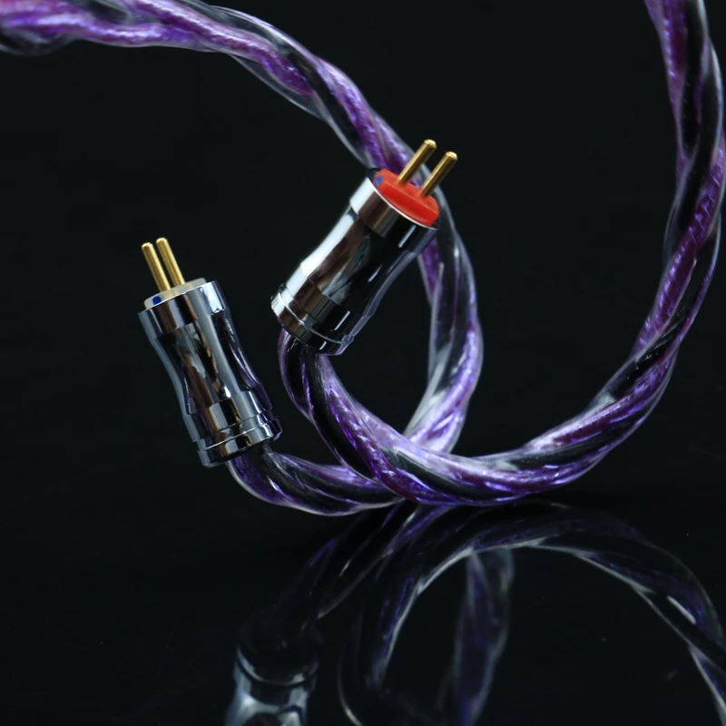 ivipQ-533 HIFI Dengeli Kulaklık Yükseltme Kablosu, JUZEAR x Z IBasso Jr. Klee Gizaudio DaVinci için 0.78 2PIN/ MMCX ile